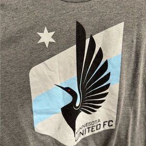 Bella Canvas Gray MN United FC T-Shirt